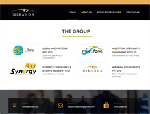Tablet Screenshot of librainnovations.com